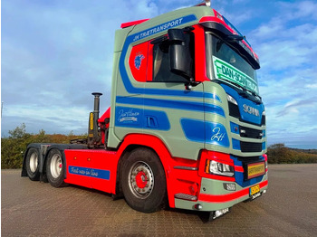 Ťahač Scania R500 NGS Scania R500 inkl removable crane Palfinger 12 tons: obrázok 3