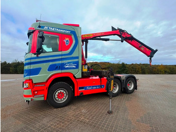 Ťahač Scania R500 NGS Scania R500 inkl removable crane Palfinger 12 tons: obrázok 4