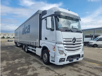 Plachtové nákladné vozidlo MERCEDES ACTROS MOTRICE + BIGA ACTROS 26.45: obrázok 2