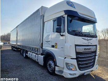 Plachtové nákladné vozidlo DAF XF 480