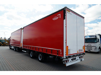 Plachtové nákladné vozidlo DAF XF 480 / ZESTAW TANDEM / 120 M3 / PRZEJAZDOWY /: obrázok 4