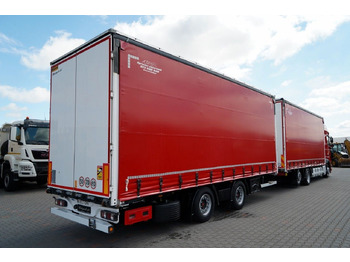 Plachtové nákladné vozidlo DAF XF 480 / ZESTAW TANDEM / 120 M3 / PRZEJAZDOWY /: obrázok 5