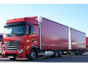 Plachtové nákladné vozidlo MERCEDES-BENZ Actros 2548