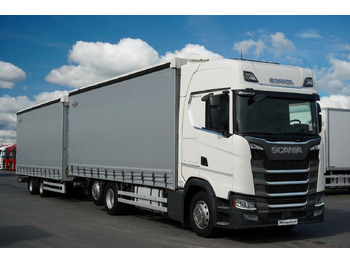 Plachtové nákladné vozidlo SCANIA S 450