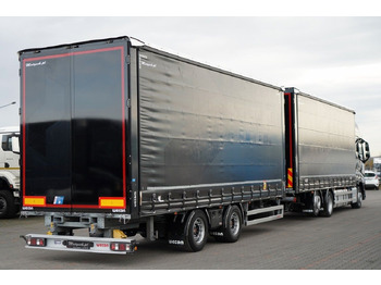 Plachtové nákladné vozidlo Volvo FH 500 / I-SAVE / XL / ZESTAW TANDEM PRZEJAZDOWY: obrázok 3