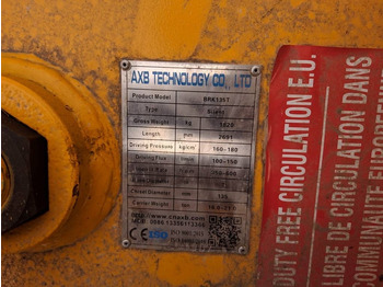 Nový Hydraulické kladivo pre Stavebné stroje AXB BKR: obrázok 5 Nový Hydraulické kladivo pre Stavebné stroje AXB BKR: obrázok 5