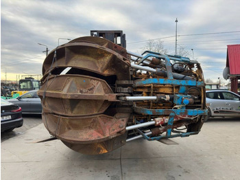 Drapák pre Stavebné stroje Hydraulic Scrap Grapple 8 Tines: obrázok 2