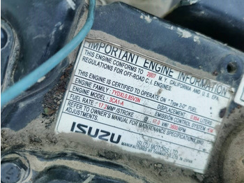 Motor pre Stavebné stroje Isuzu 3CA1-AZP01: obrázok 3 Motor pre Stavebné stroje Isuzu 3CA1-AZP01: obrázok 3