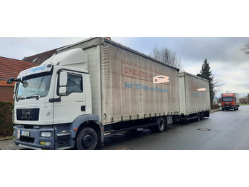 Plachtové nákladné vozidlo MAN TGM 12.250