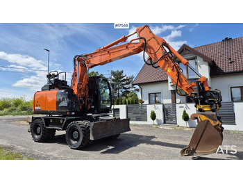 Kolesové rýpadlo HITACHI ZX140W-6