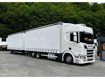 Plachtové nákladné vozidlo SCANIA R 410