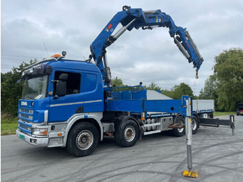Auto s hydraulickou rukou SCANIA P124