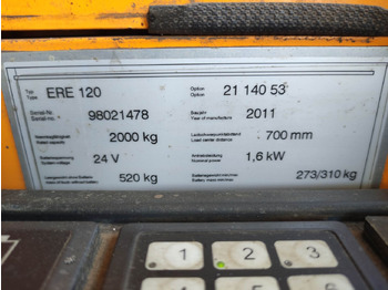 Paletový vozík Jungheinrich ERE 120: obrázok 5