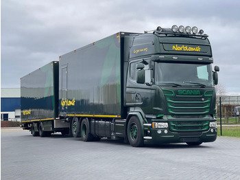 Skříňový nákladní auto SCANIA R 520