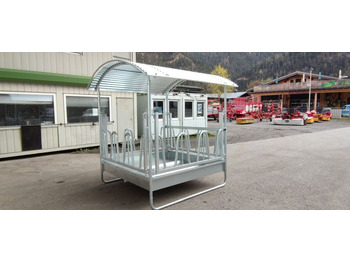 Leasing  Kerbl Viereckraufe mit Palisadenfressgitter (15921) Kerbl Viereckraufe mit Palisadenfressgitter (15921): obrázok 3