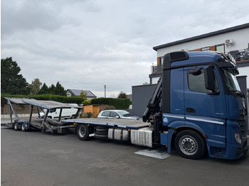 Nákladné vozidlo na prepravu automobilov MERCEDES-BENZ Actros 1843