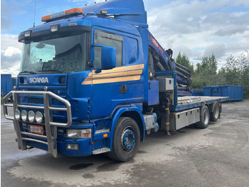 Valníkový/ Plošinový nákladný automobil SCANIA R164