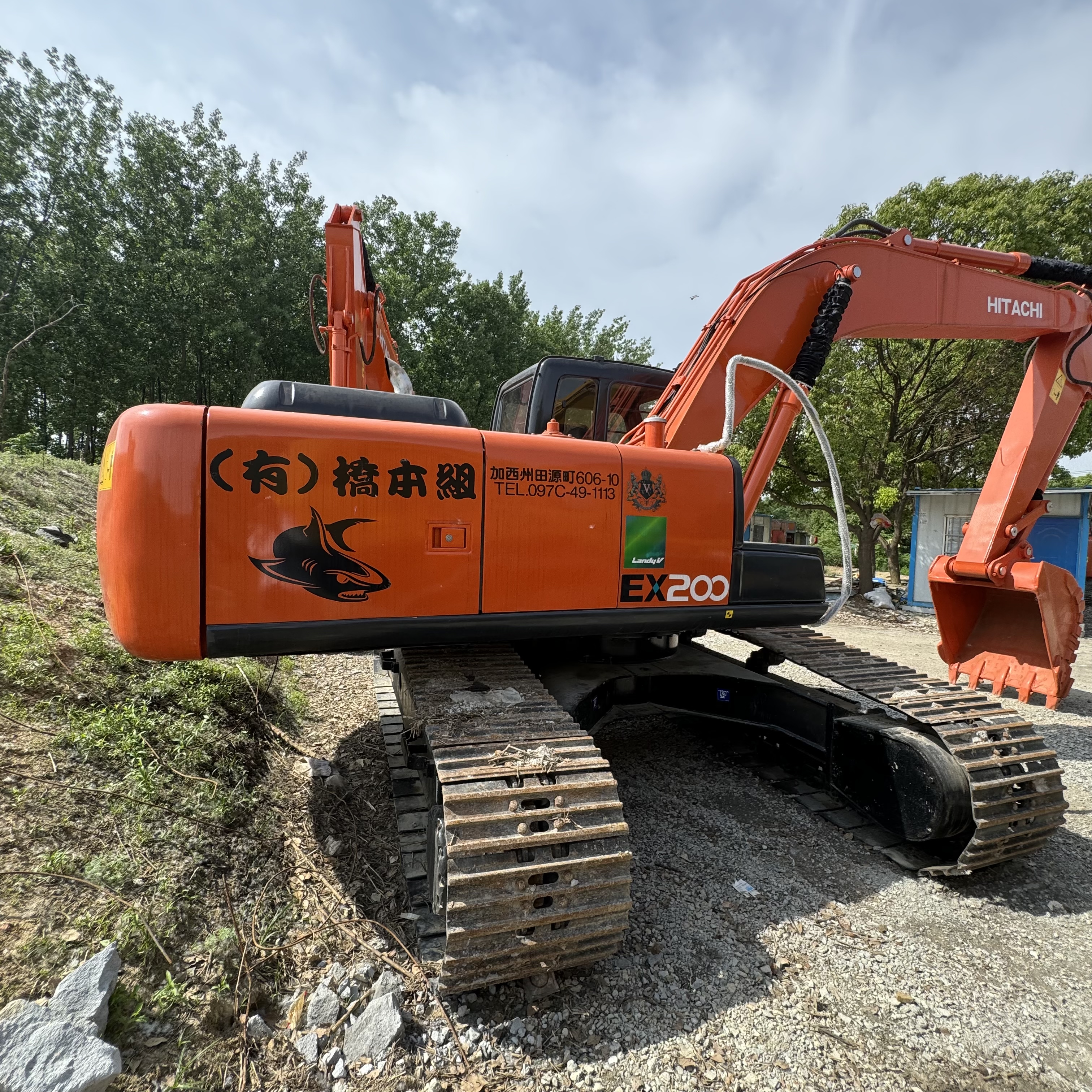 Pásové rýpadlo HITACHI ZX200: obrázok 3 Pásové rýpadlo HITACHI ZX200: obrázok 3