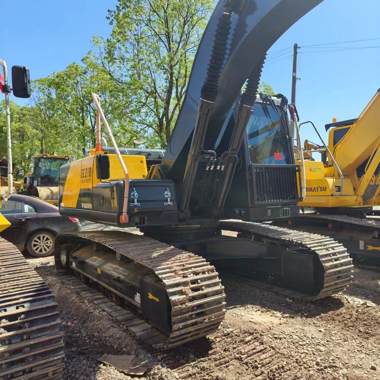 Pásové rýpadlo VOLVO EC210: obrázok 4