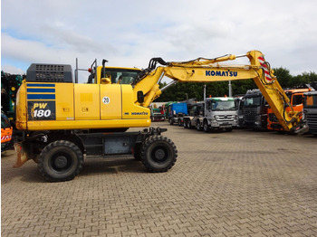 Kolesové rýpadlo KOMATSU PW180