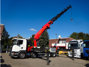 Auto s hydraulickou rukou SCANIA