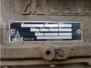 Motor a diely DEUTZ