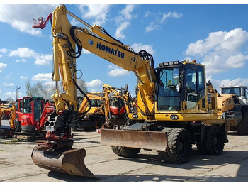Kolesové rýpadlo KOMATSU PW148-10