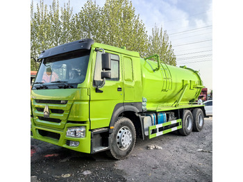 Nový Fekálne vozidlo na prepravu odpad Howo Vacuum truck: obrázok 2