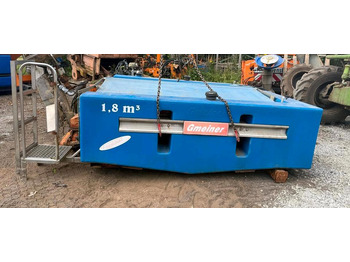 Rozmetač piesku/ Soli Gmeiner STA 2500 C  Salzstreuer für Unimog UGN UGE 424 427 405 U300 U 300 400 500 MERCEDES-BENZ 218 219 318 323 423 427 327 430 429 430 435 Salzsilo Streuautomat Winterdienst: obrázok 3