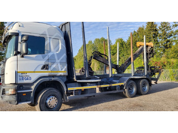 Nákladné vozidlo na prepravu dreva SCANIA G 480