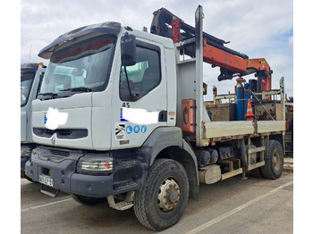 Valníkový/ Plošinový nákladný automobil RENAULT Kerax 370