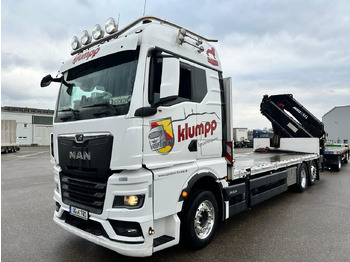 Valníkový/ Plošinový nákladný automobil MAN TGX