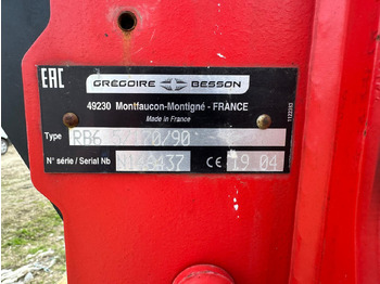 Pluh Plow Gregoire Besson Rover 60: obrázok 3 Pluh Plow Gregoire Besson Rover 60: obrázok 3