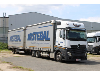 Plachtové nákladné vozidlo MERCEDES-BENZ Actros 2542