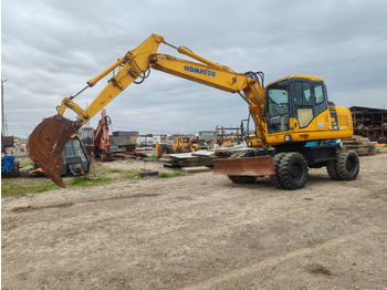 Kolesové rýpadlo KOMATSU PW140