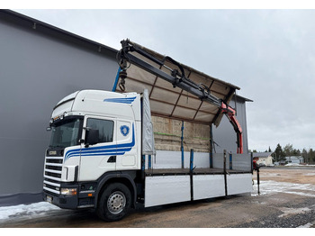Auto s hydraulickou rukou SCANIA 144