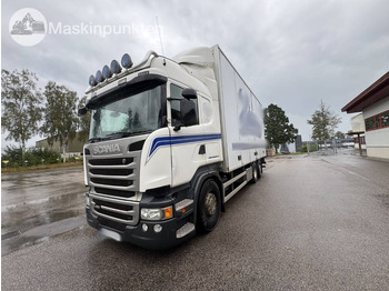 Skříňový nákladní auto SCANIA R 490