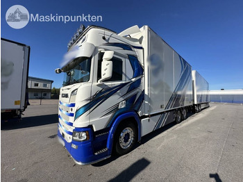 Skříňový nákladní auto SCANIA R 520