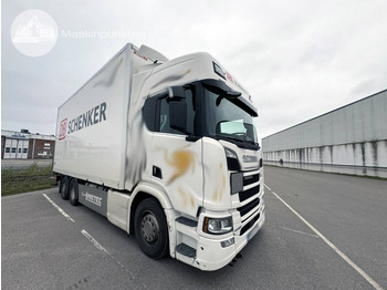 Skříňový nákladní auto SCANIA R 580