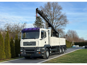 Valníkový/ Plošinový nákladný automobil MAN TGA