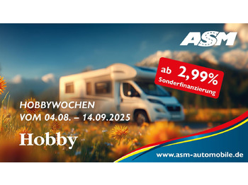 Polointegrované obytné auto HOBBY ONTOUR