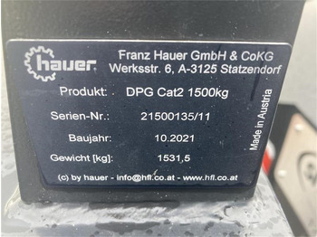 Protizávažie Hauer 1500 kg: obrázok 4