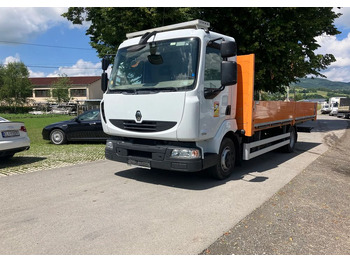 Valníkový/ Plošinový nákladný automobil RENAULT Midlum 180