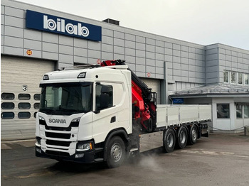 Auto s hydraulickou rukou SCANIA G