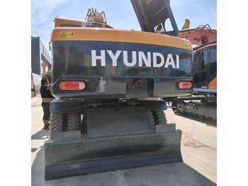 Kolesové rýpadlo Well-Maintained Hyundai 210-9Used Wheel Excavator Construction Machine | No Major Repairs | Price Negotiable: obrázok 2