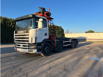 Hákový nosič kontajnerov SCANIA R124