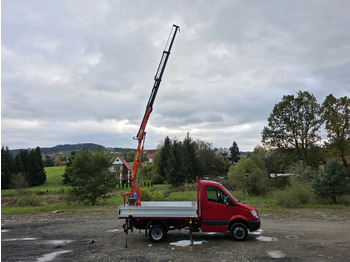 Dodávka valník Mercedes-Benz Sprinter 418 CDI Skrzynia +HDS 10.5 M +Pilot  ! 87000km !: obrázok 5