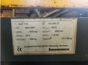 Stohovač JUNGHEINRICH EJC110 250ZT: obrázok 3