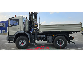 Auto s hydraulickou rukou MERCEDES-BENZ Axor 1833