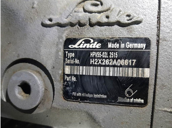 Hydraulika Linde HPV55-02L - Vögele - Drive pump/Fahrpumpe/Rijpomp: obrázok 3